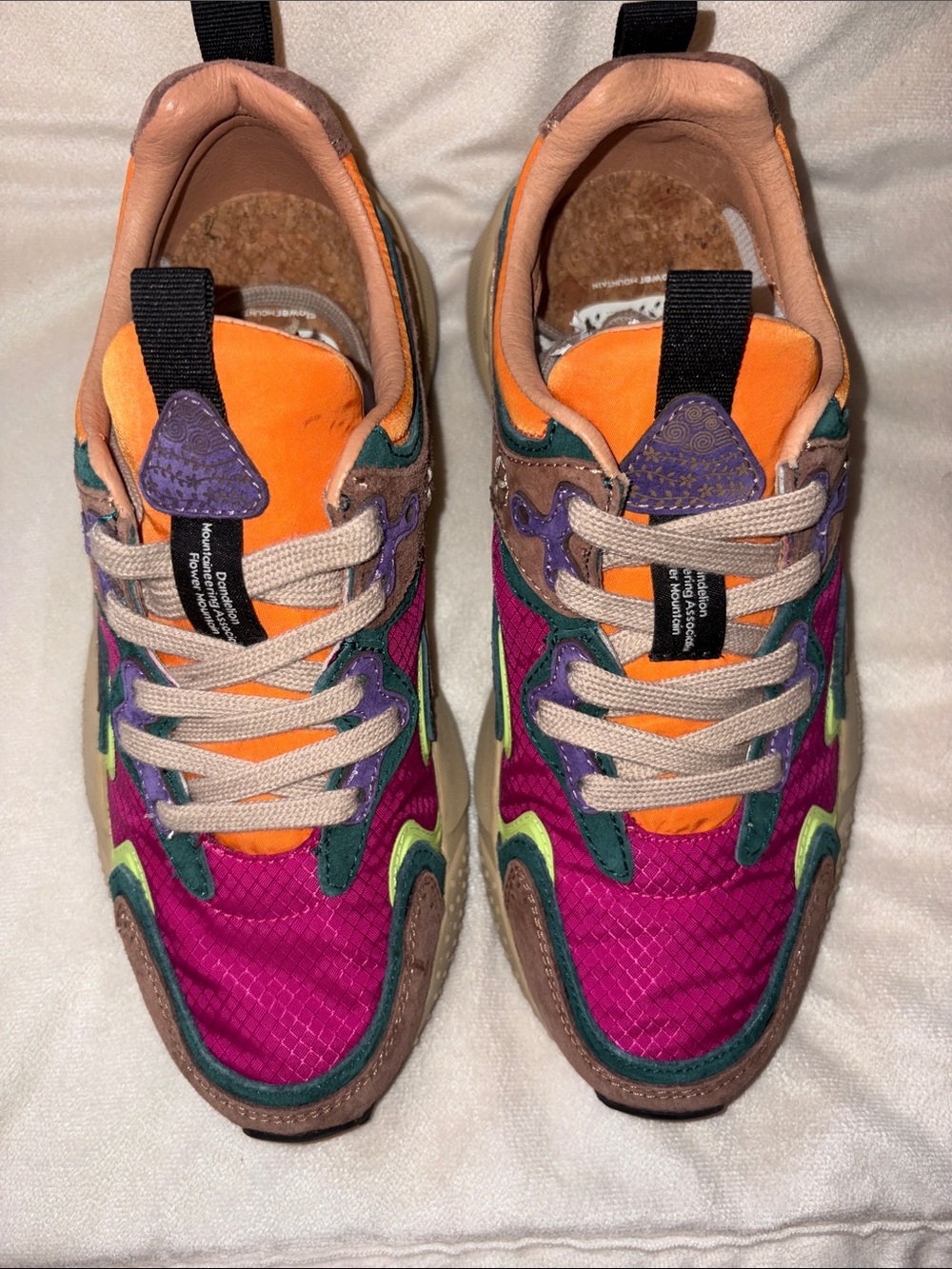 Flower Mountain RULIS WOMAN
Suede and technical fabric sneakers in Fuchsia - Picture 9 of 15